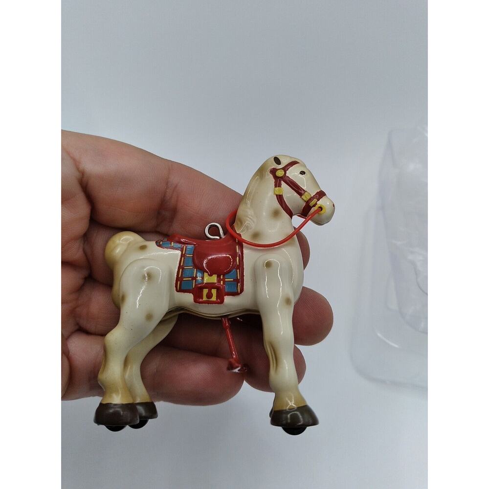1939 Mobo Horse Sidewalk Cruisers 1998 Hallmark Keepsake Christmas Ornament - Picture 7 of 7